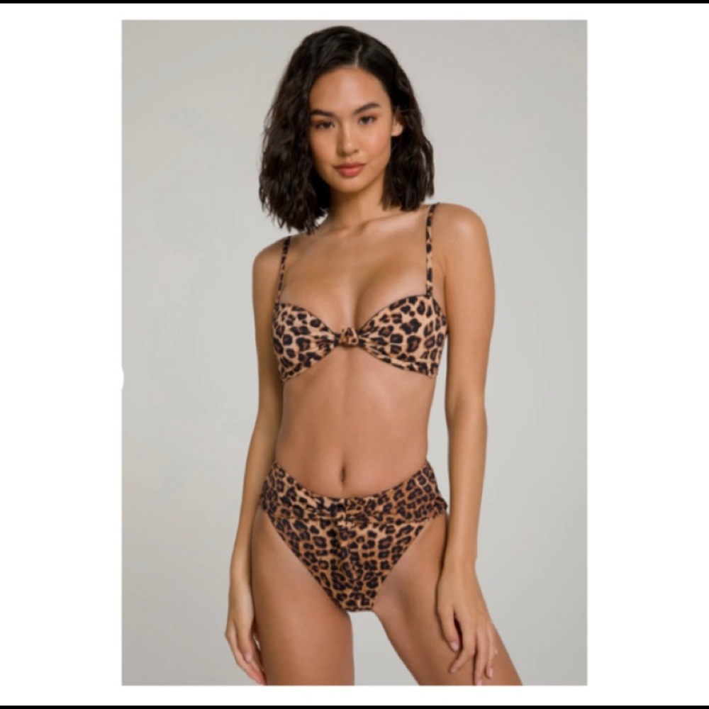 New! Good American Sexy Twist Swim Top